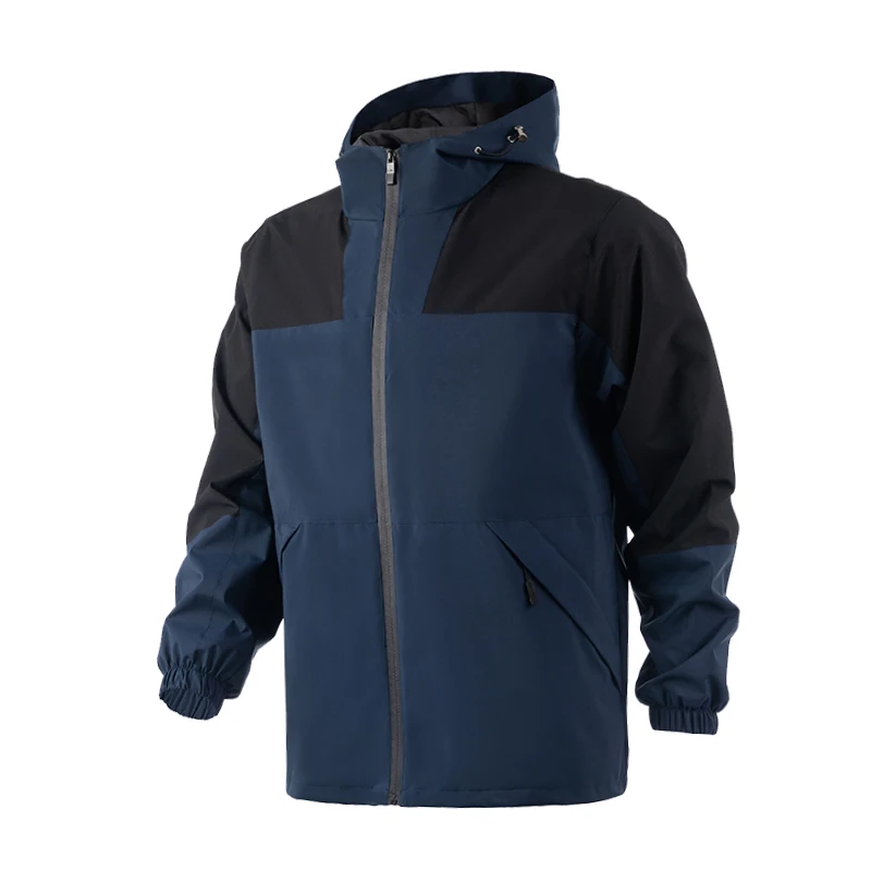 Windproof Jacket Softshell - Men Jacket Hooded Windbreaker Trench Coats