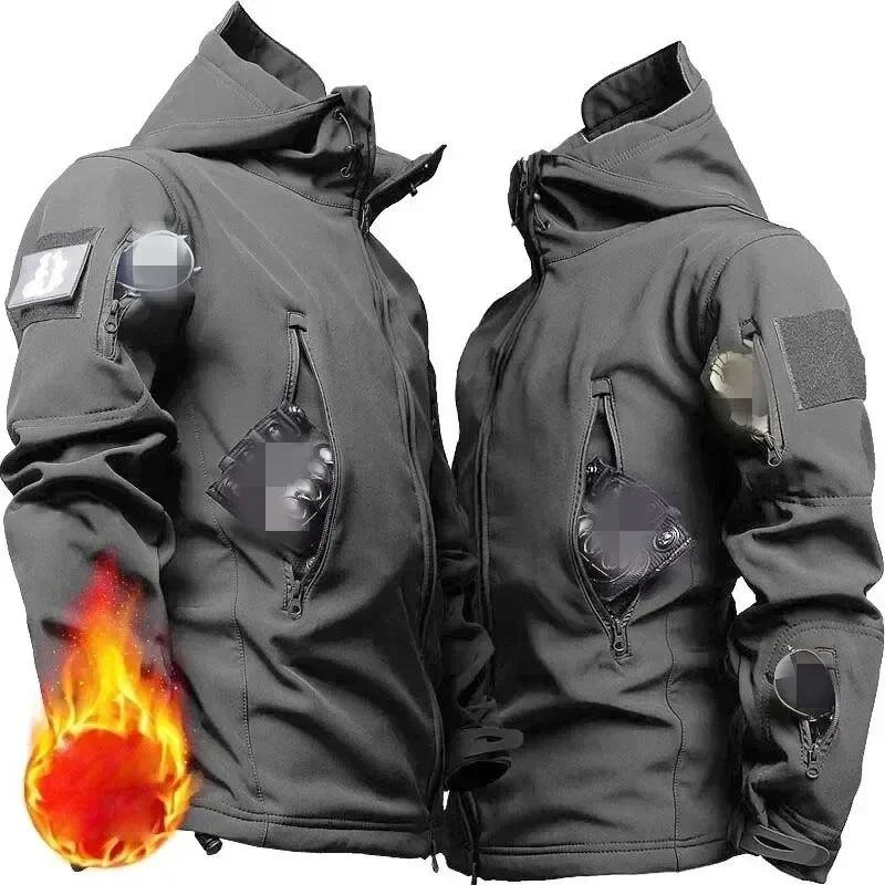 New Hiking Jackets Autumn Men' - Windproof Jacket Softshell 评论和价格
