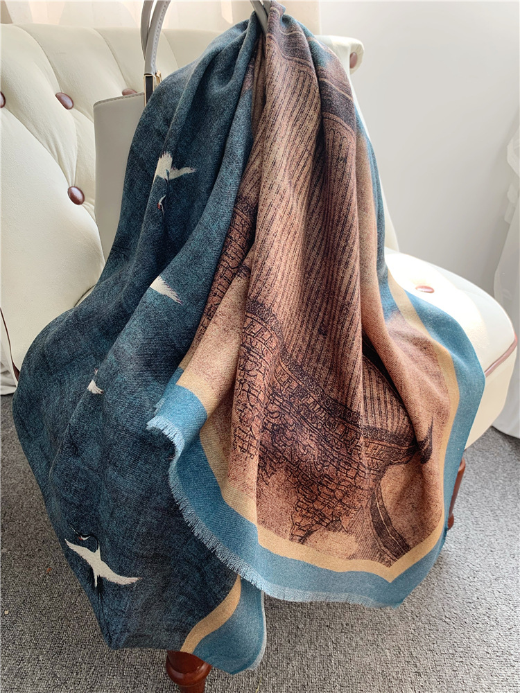 Pure Cashmere Tassels Shawls S - Warm Winter Clothing 评论和价格