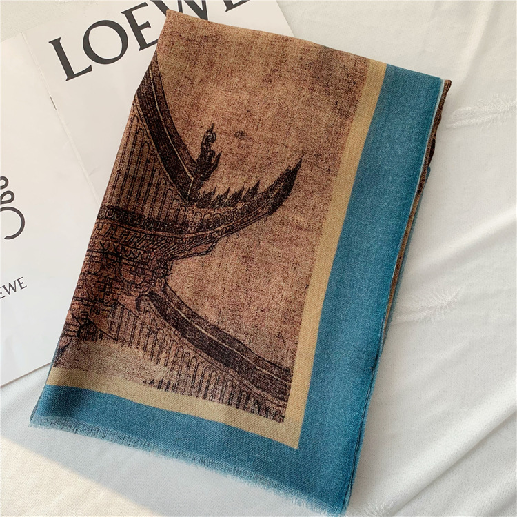 Pure Cashmere Tassels Shawls S - Warm Winter Clothing 评论和价格
