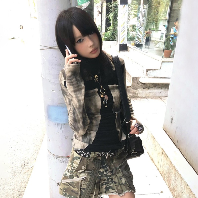 Karrram Japanese Y2k Ribbed To - Winter Clothing Aesthetic 评论和价格