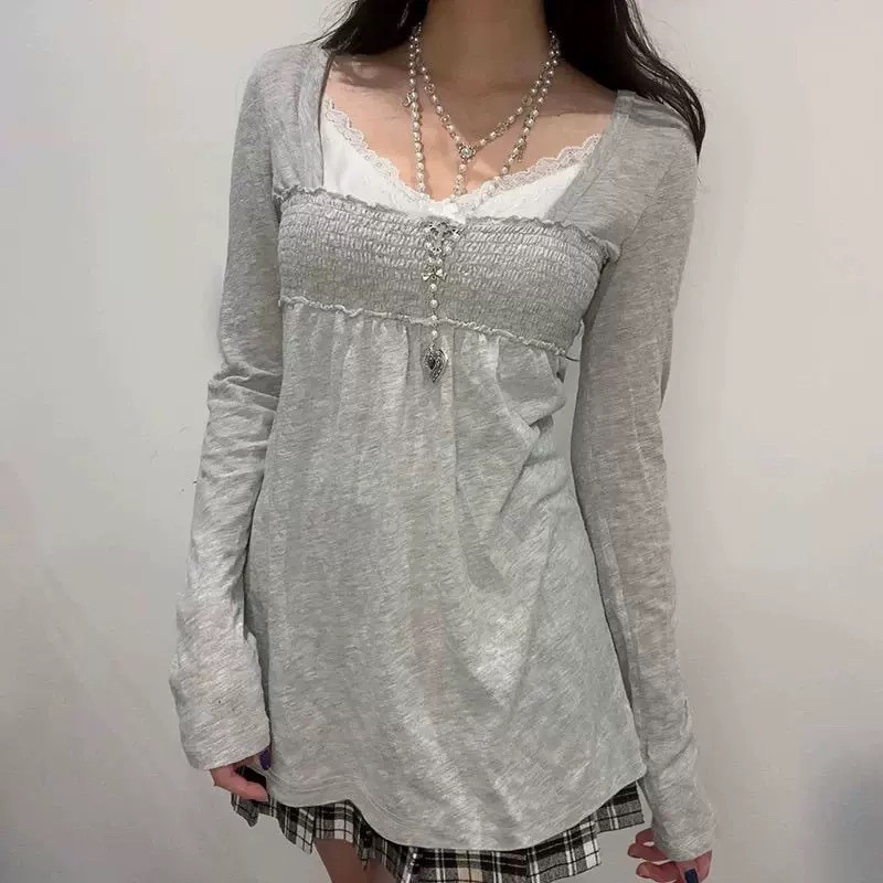 American Retro Women T Shirt S - Winter Clothing Aesthetic 评论和价格