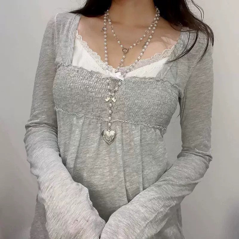American Retro Women T Shirt S - Winter Clothing Aesthetic 评论和价格
