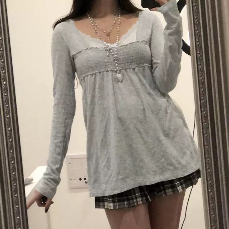 American Retro Women T Shirt S - Winter Clothing Aesthetic 评论和价格