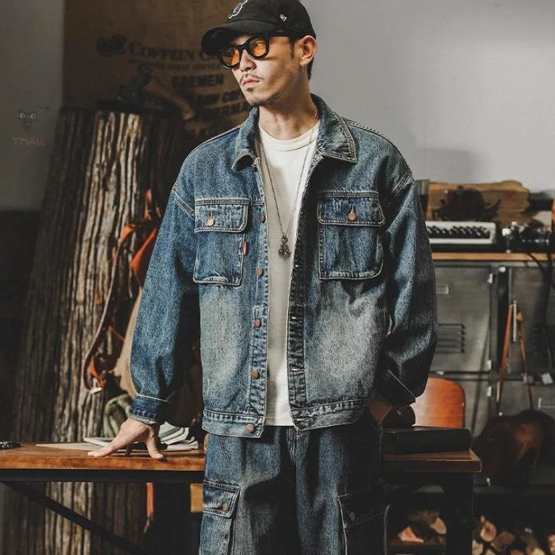 Trendy Loose Denim Jackets Man - Quality Winter Clothing Jacket 评论和价格