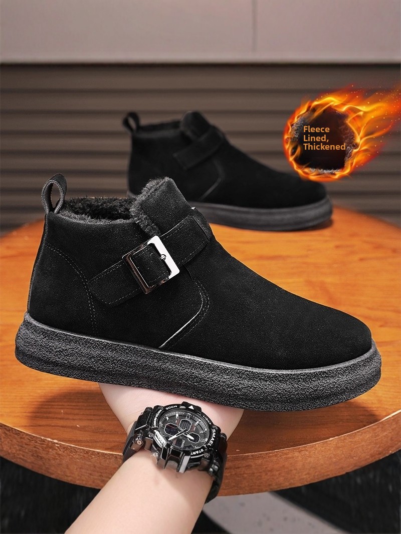 Northeast Men's Winter Thicken - Snow Boot Fur Lined 评论和价格
