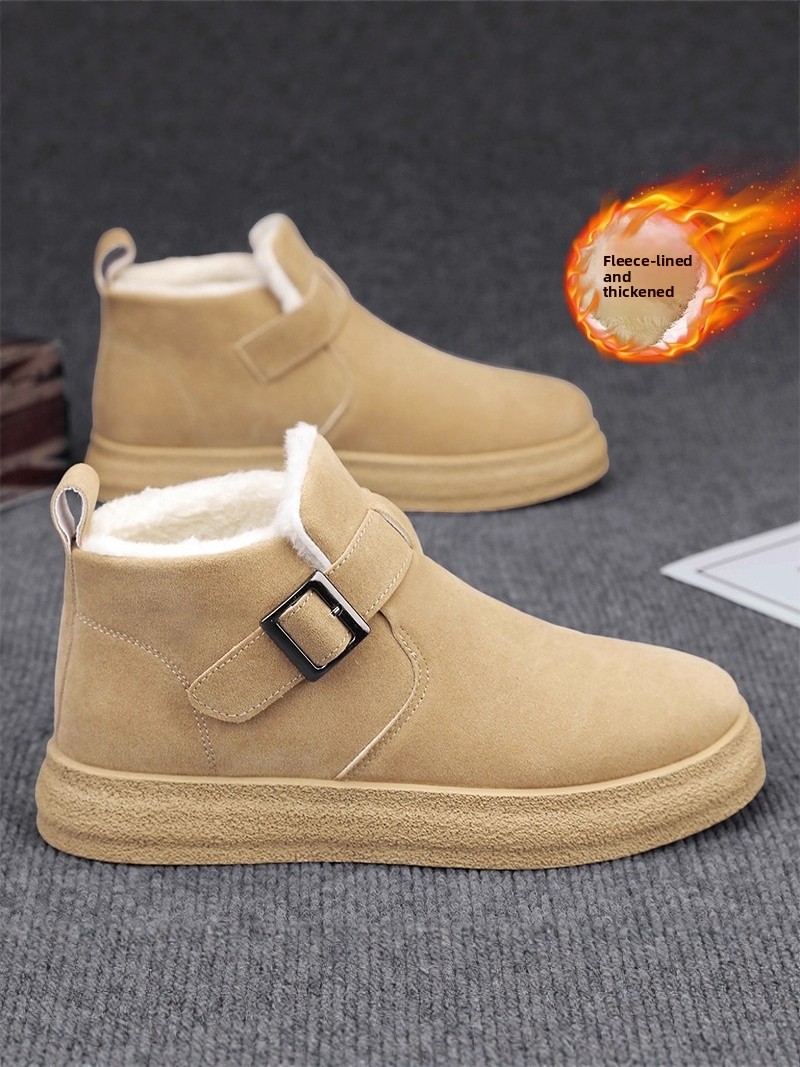 Northeast Men's Winter Thicken - Snow Boot Fur Lined 评论和价格