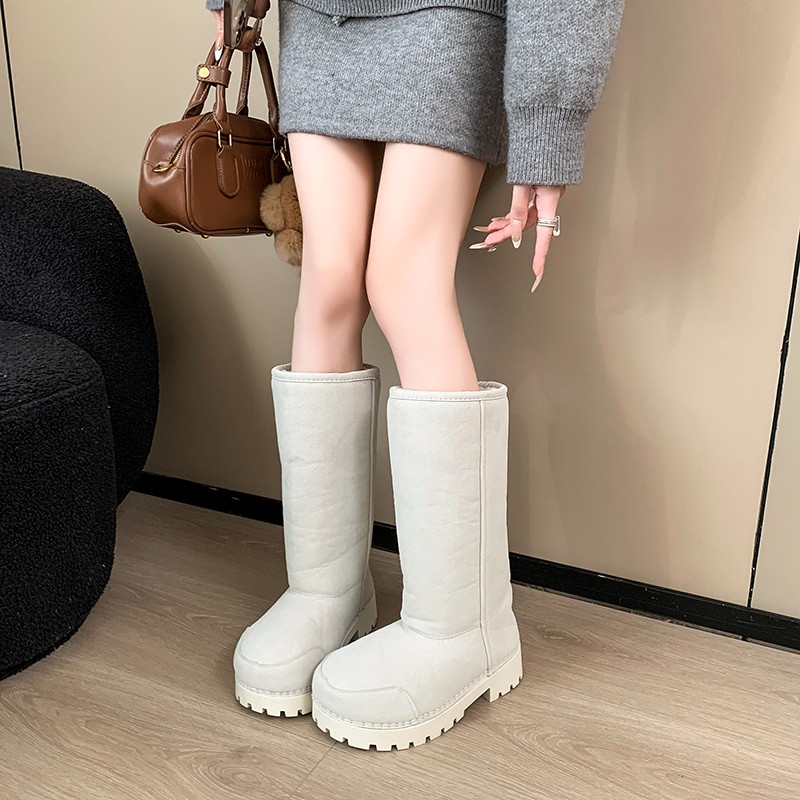 Big Head Ugly Cute Long Extra  - Snow Boot Fur Lined 评论和价格
