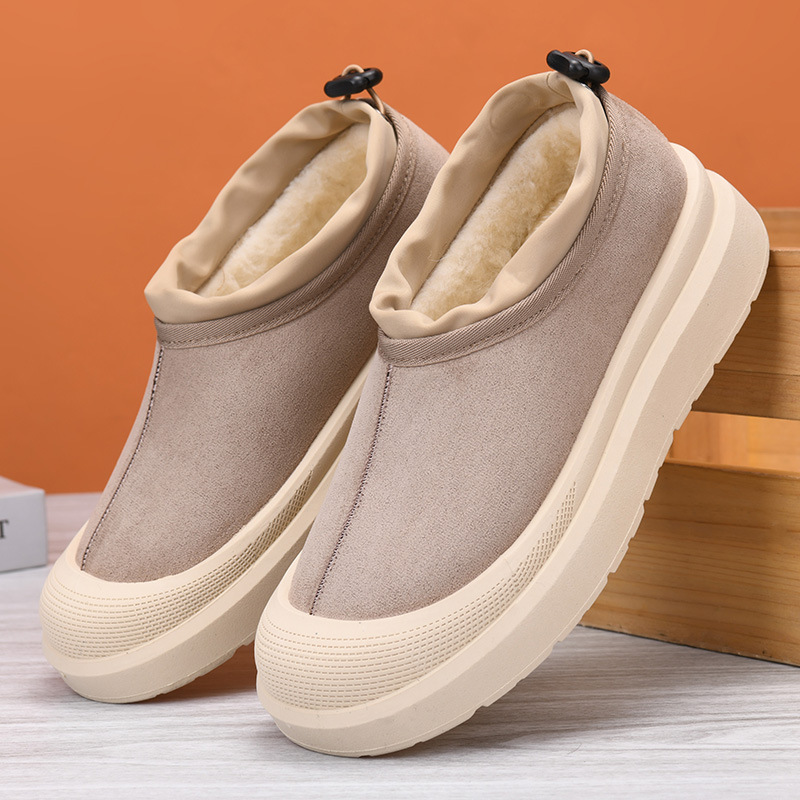 Women Winter Plush Lined Ankle - Snow Boot Fur Lined 评论和价格