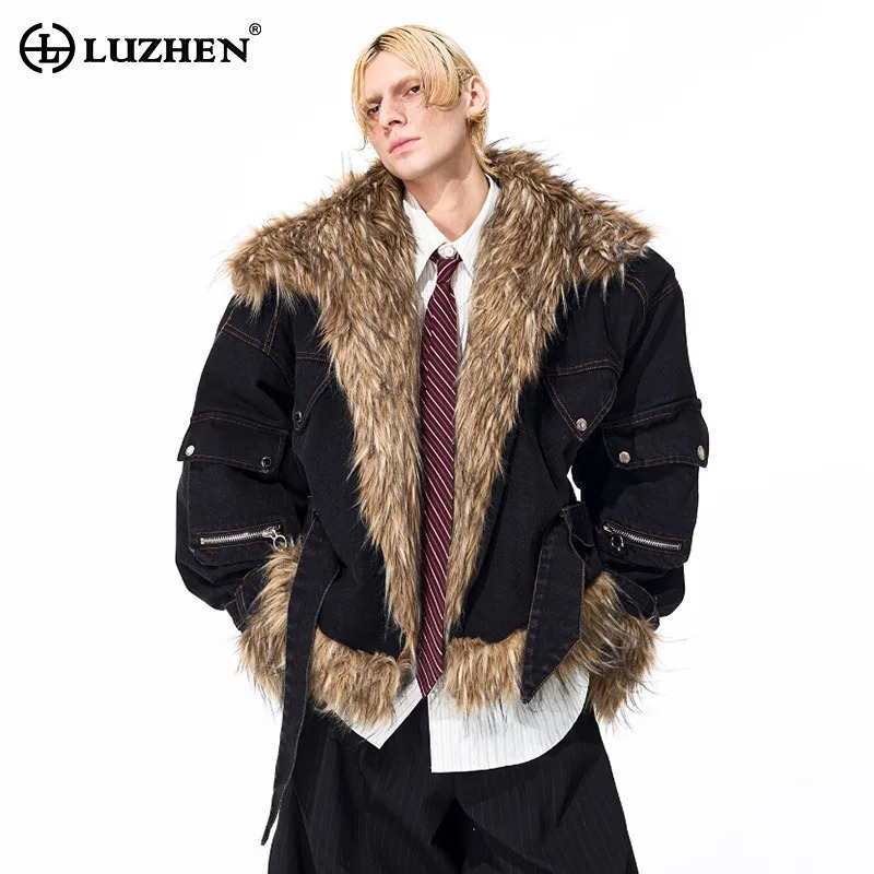 LUZHEN Fashion Personalized Fa - Winter Clothing Matching 评论和价格