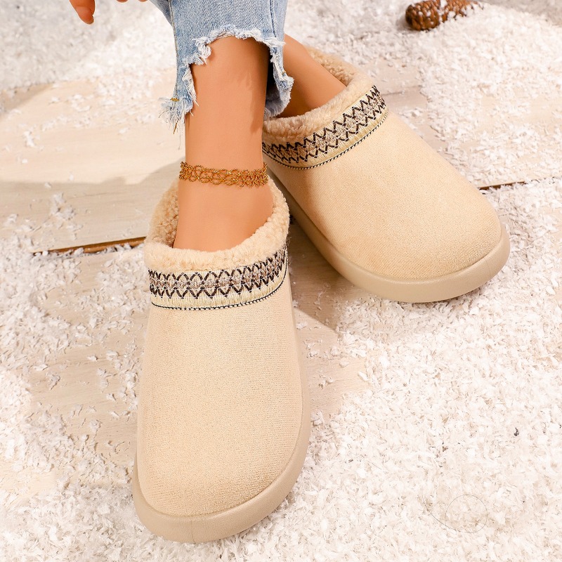 2027 New Women's Plush Slipper - Snow Boot Fur Lined 评论和价格