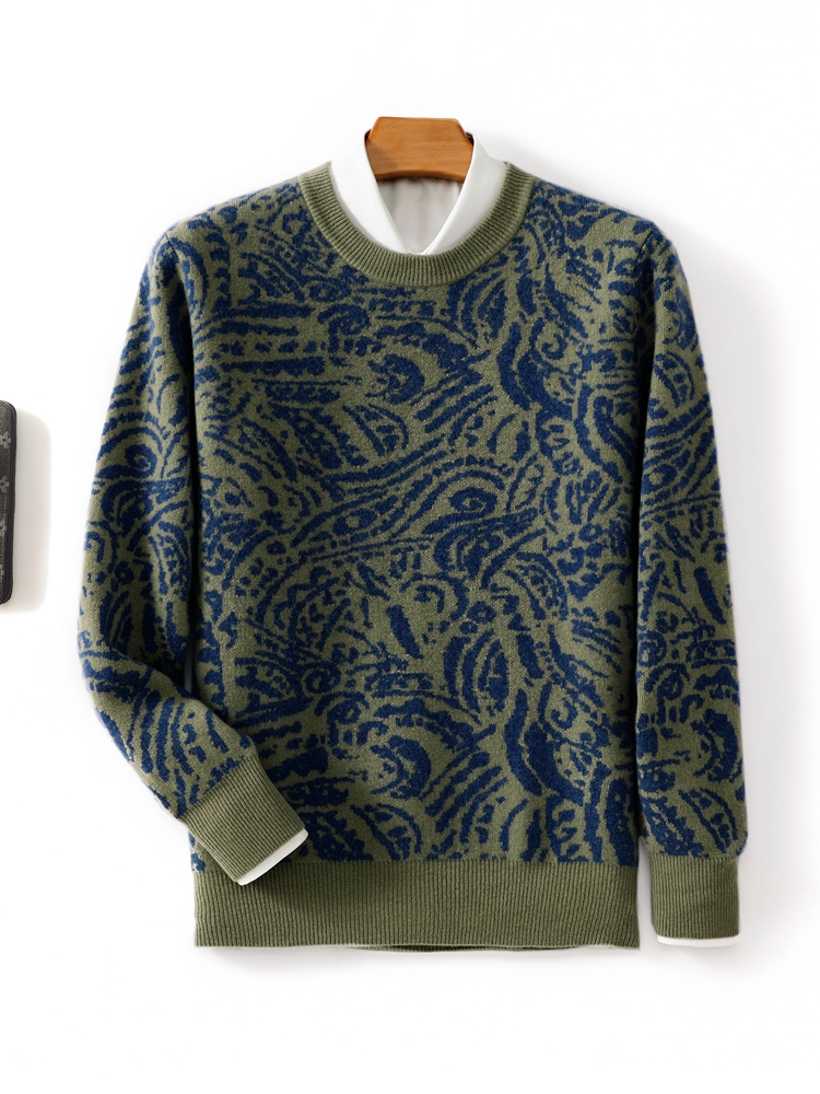 Printed 100% Merino Wool Sweat - Winter Clothing Patterns 评论和价格