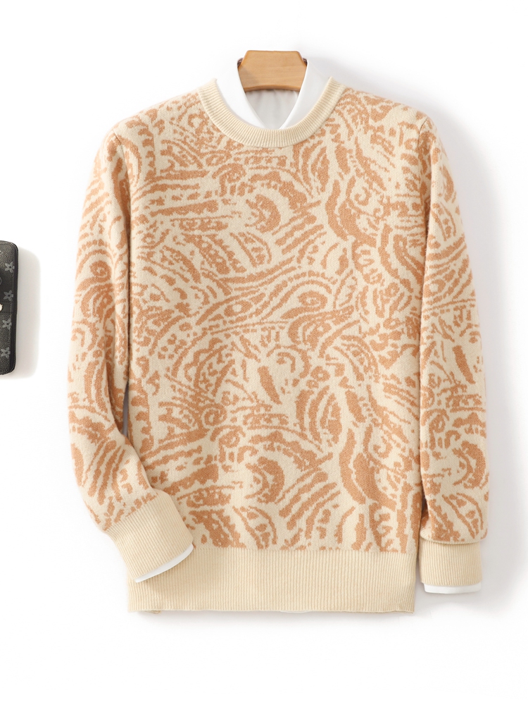Printed 100% Merino Wool Sweat - Winter Clothing Patterns 评论和价格