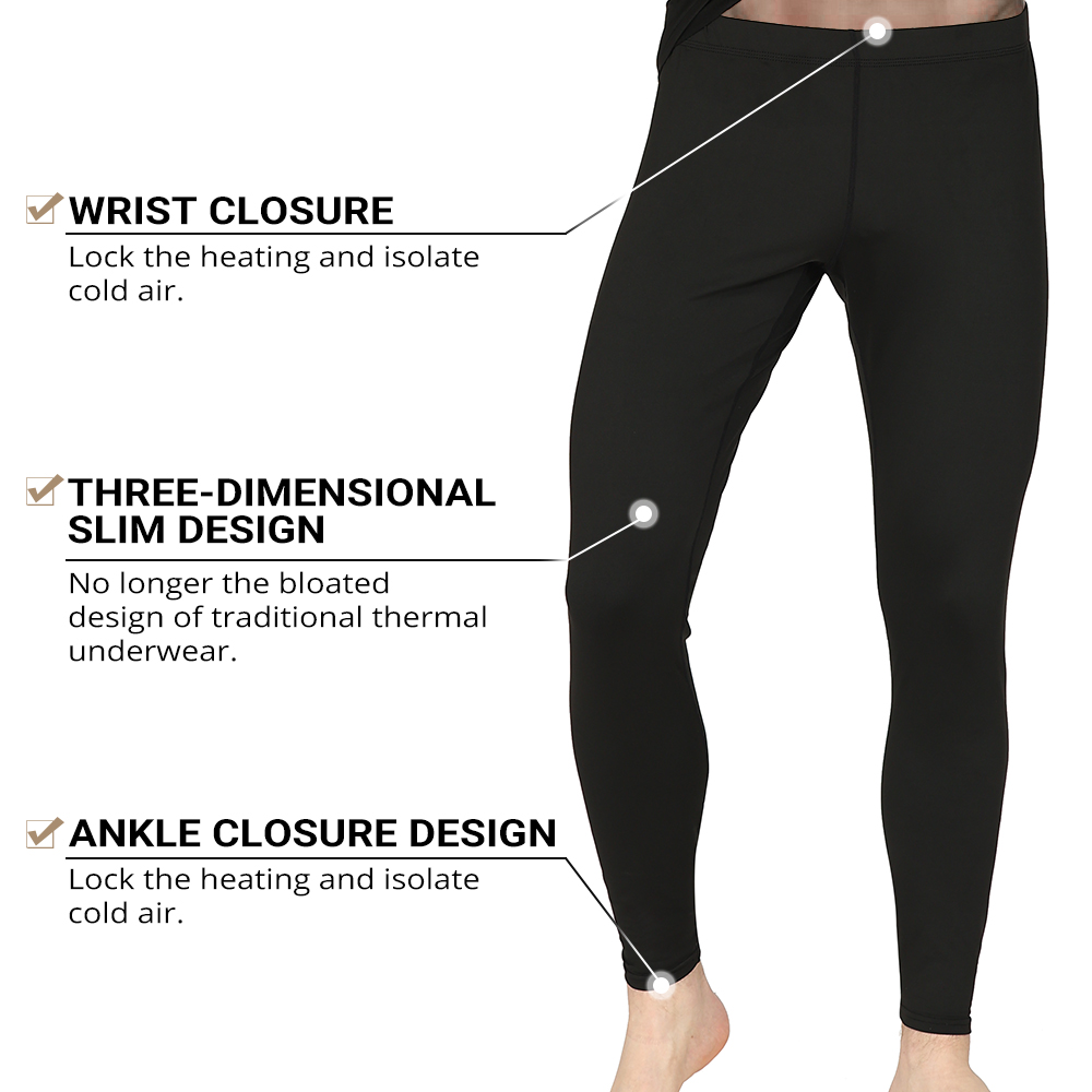 Men's Winter Thermal Underwear - Thermal Base Layer 评论和价格