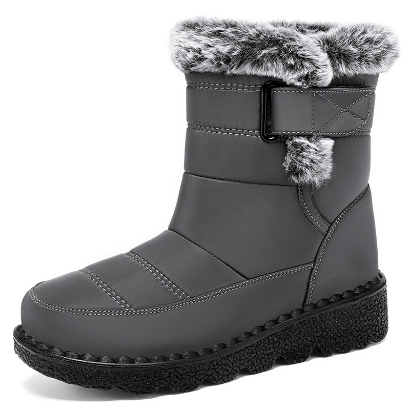 Women Mid Calf Snow Boots Fuzz - Snow Boot Fur Lined 评论和价格
