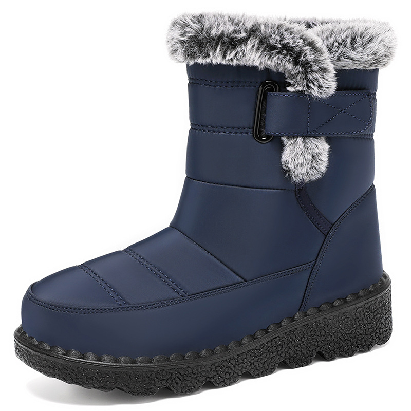 Women Mid Calf Snow Boots Fuzz - Snow Boot Fur Lined 评论和价格