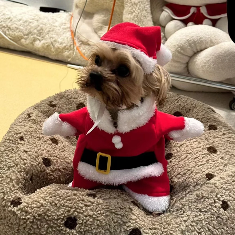 Christmas Clothes For Dogs Cat - Winter Clothing Dress Up 评论和价格
