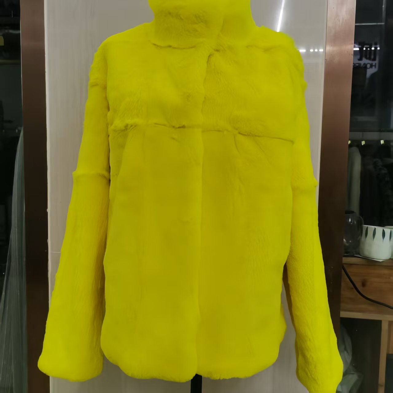 Real Rabbit Fur Coat for Women - Quality Winter Clothing Jacket 评论和价格