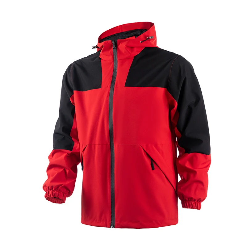 Men Jacket Hooded Windbreaker  - Windproof Jacket Softshell 评论和价格