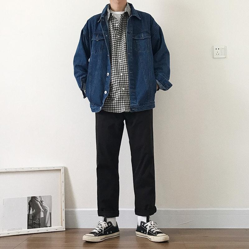 Autumn Black Clothing Loose Co - Winter Clothing Aesthetic 评论和价格