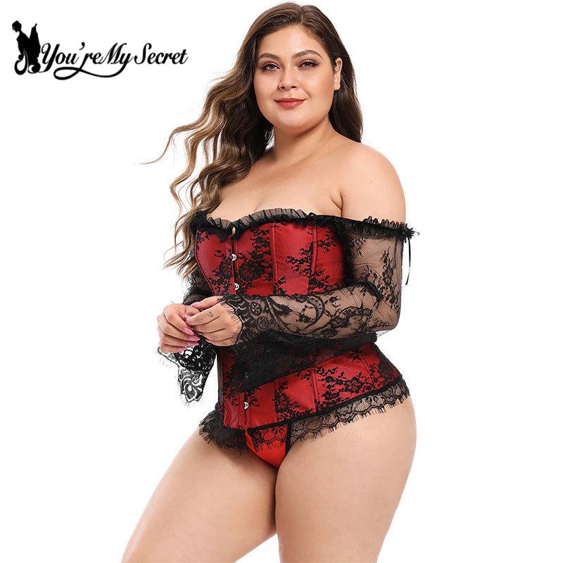 Gothic Long Sleeved Corset Wom - Winter Clothing Dress Up 评论和价格
