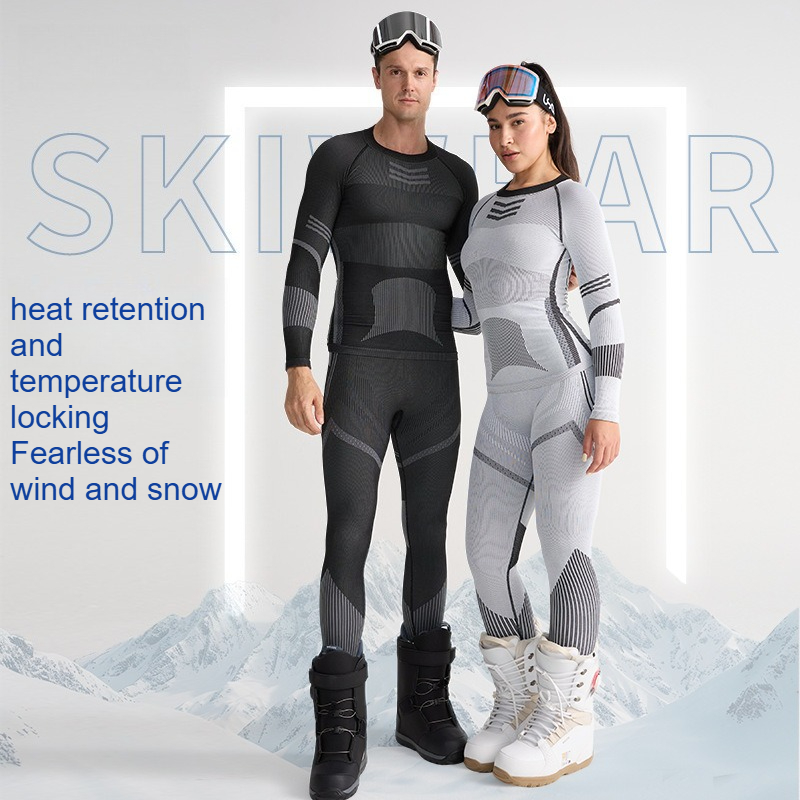 Ski Base Layer Set Men Women T - Thermal Base Layer 评论和价格