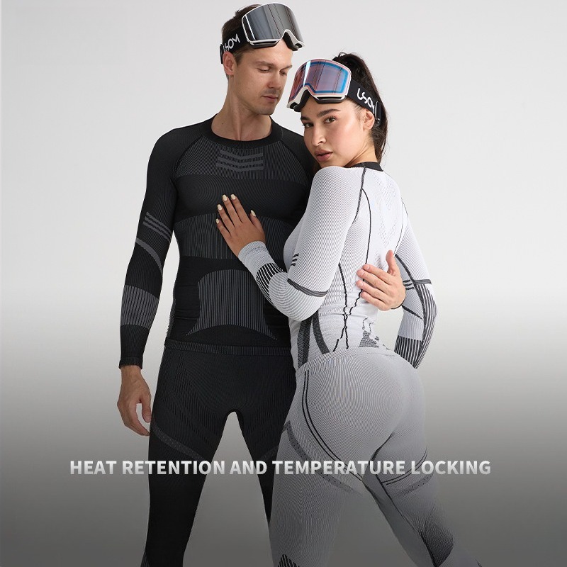 Ski Base Layer Set Men Women T - Thermal Base Layer 评论和价格