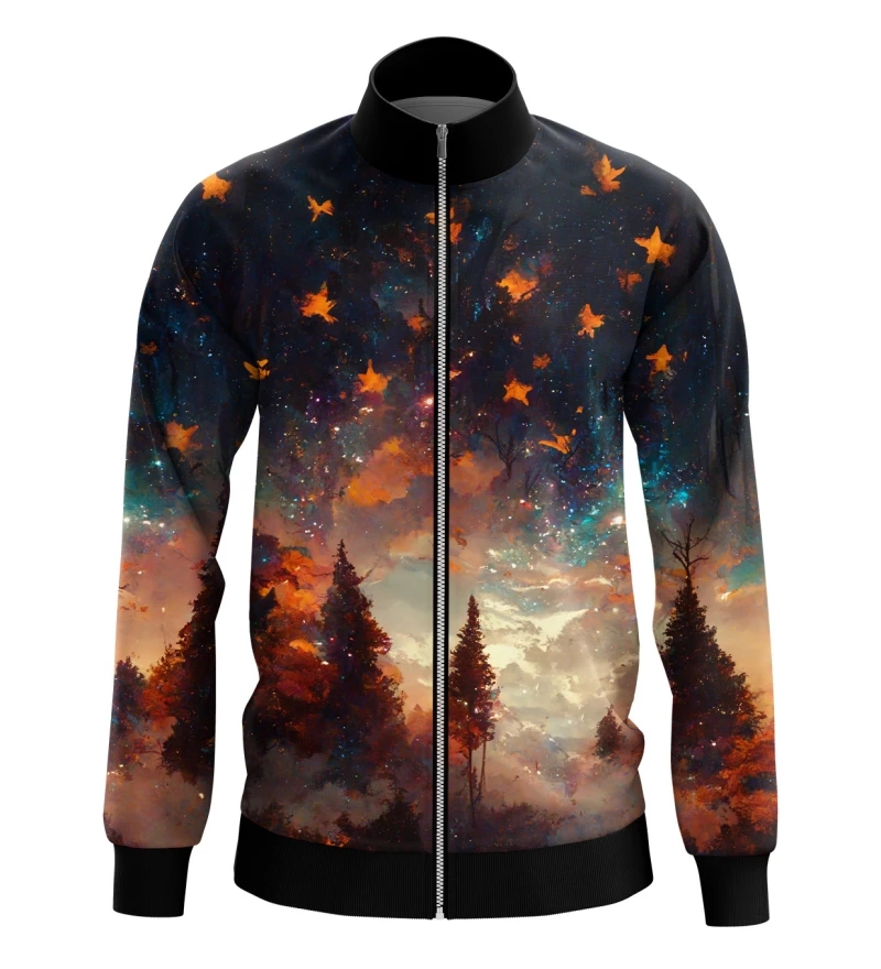 3D Printed Starry Sky Zip Man  - Quality Winter Clothing Jacket 评论和价格