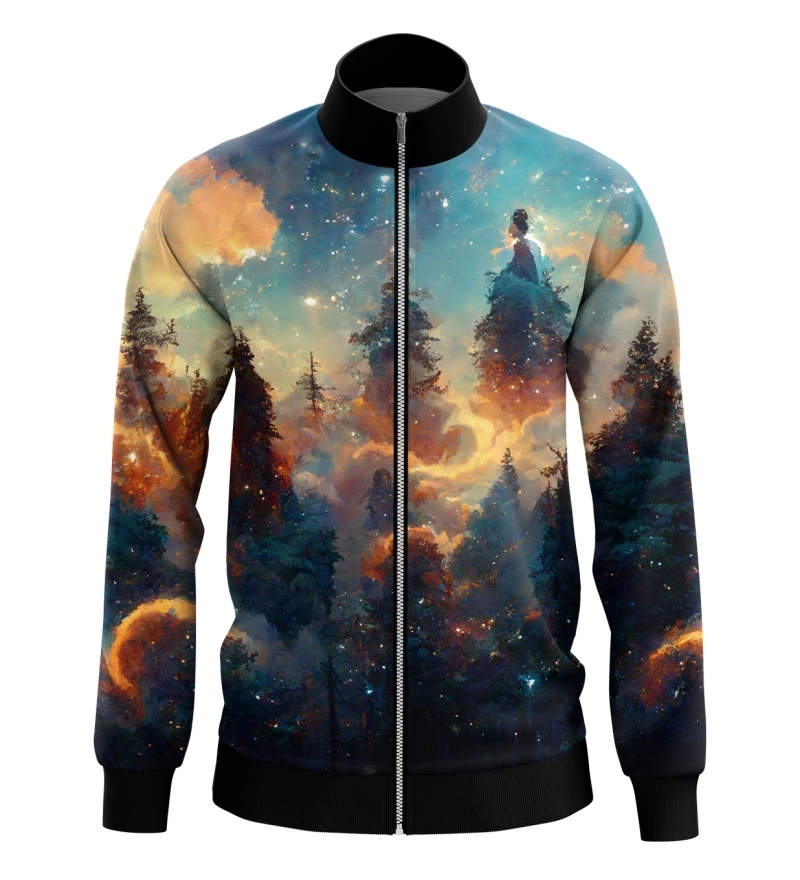 3D Printed Starry Sky Zip Man  - Quality Winter Clothing Jacket 评论和价格