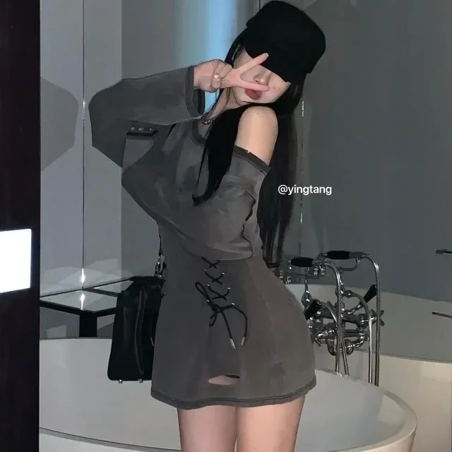 Fairycore Grunge Corset Dress  - Winter Clothing Aesthetic 评论和价格
