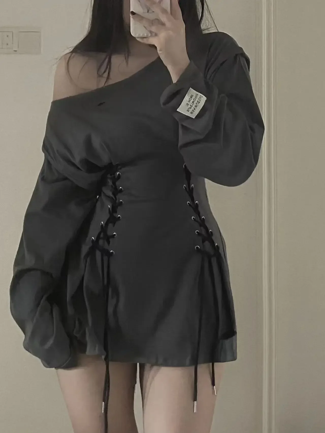 Fairycore Grunge Corset Dress  - Winter Clothing Aesthetic 评论和价格