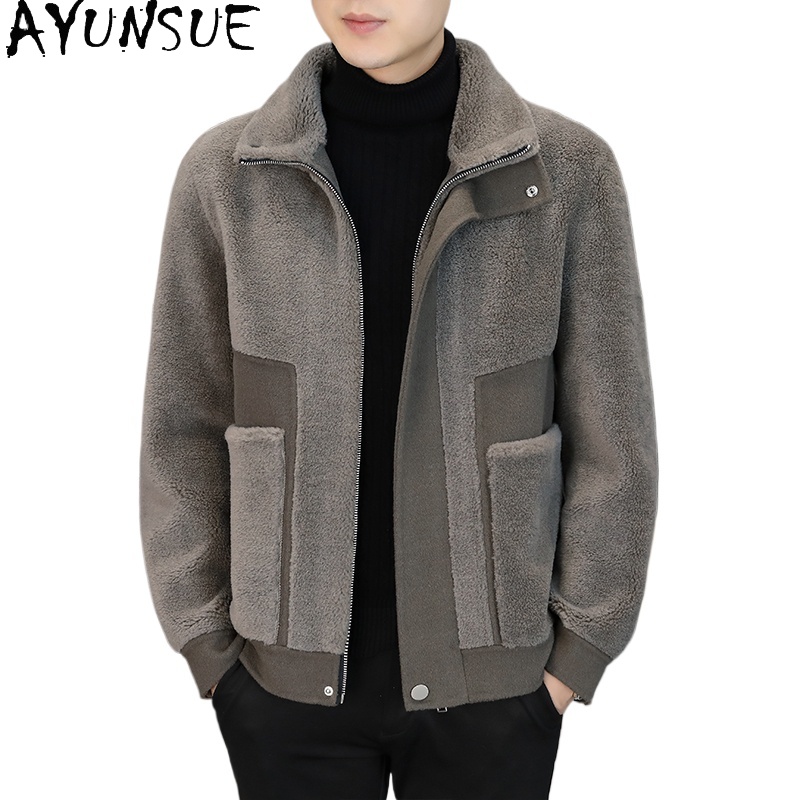 AYUNSUE Winter 100% Wool Coats - Warm Winter Clothing 评论和价格
