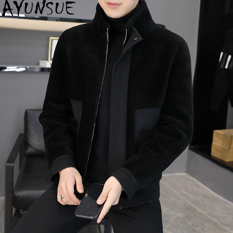 AYUNSUE Winter 100% Wool Coats - Warm Winter Clothing 评论和价格