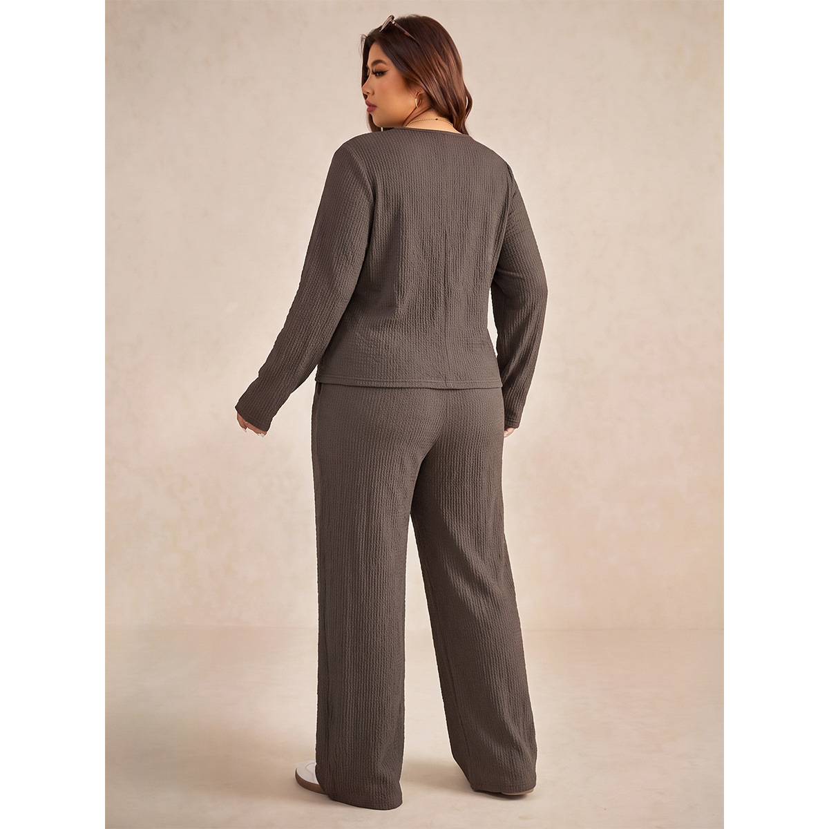 2 Piece Women Sets New Arrival - Winter Clothing Matching 评论和价格