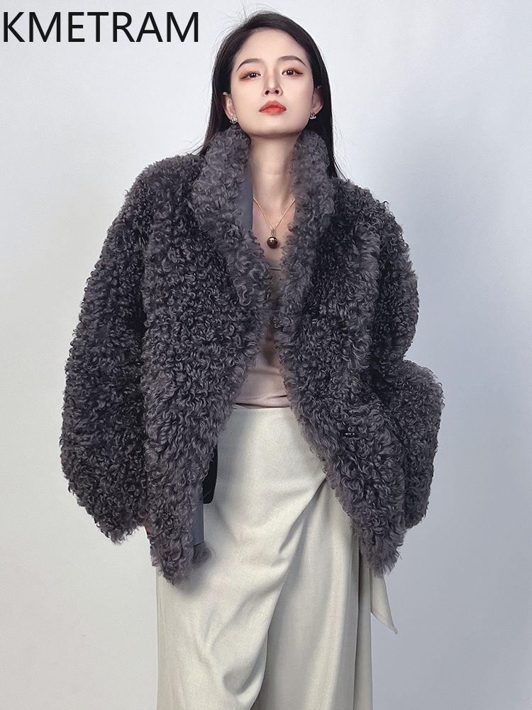 Natural Wool Sheepskin Double  - Quality Winter Clothing Jacket 评论和价格