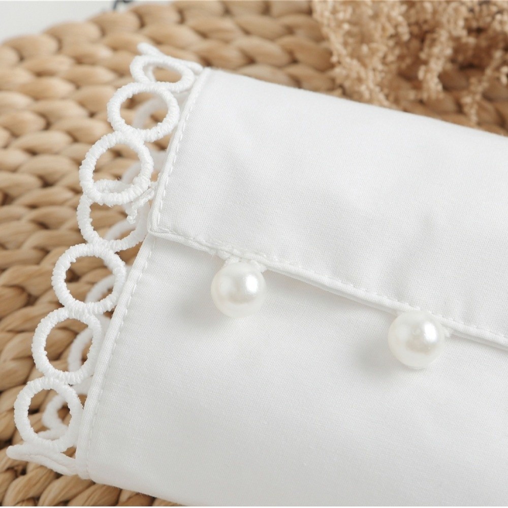 Trend White Fake Cuffs Button  - Warm Winter Clothing 评论和价格