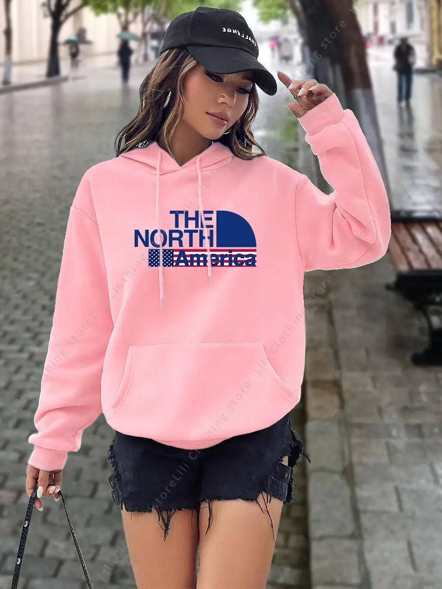 Womens Hoodies Graphic Letter  - Winter Clothing Aesthetic 评论和价格