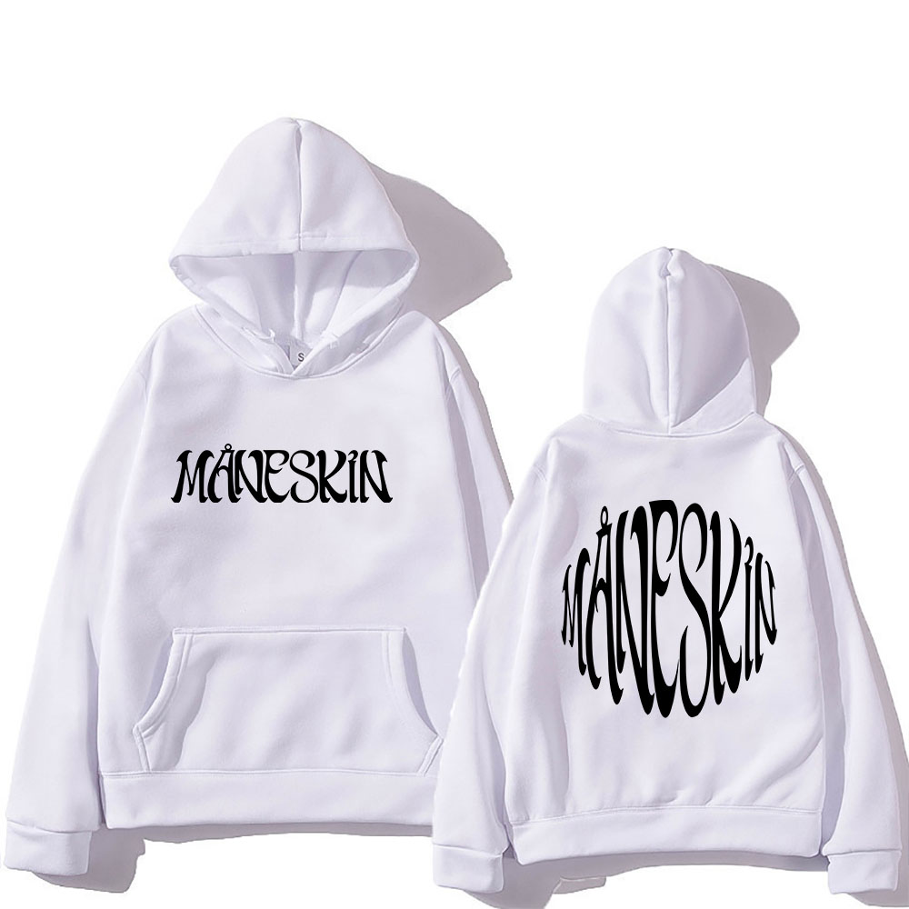Grunge Bank Maneskin Hoodies M - Winter Clothing Aesthetic 评论和价格