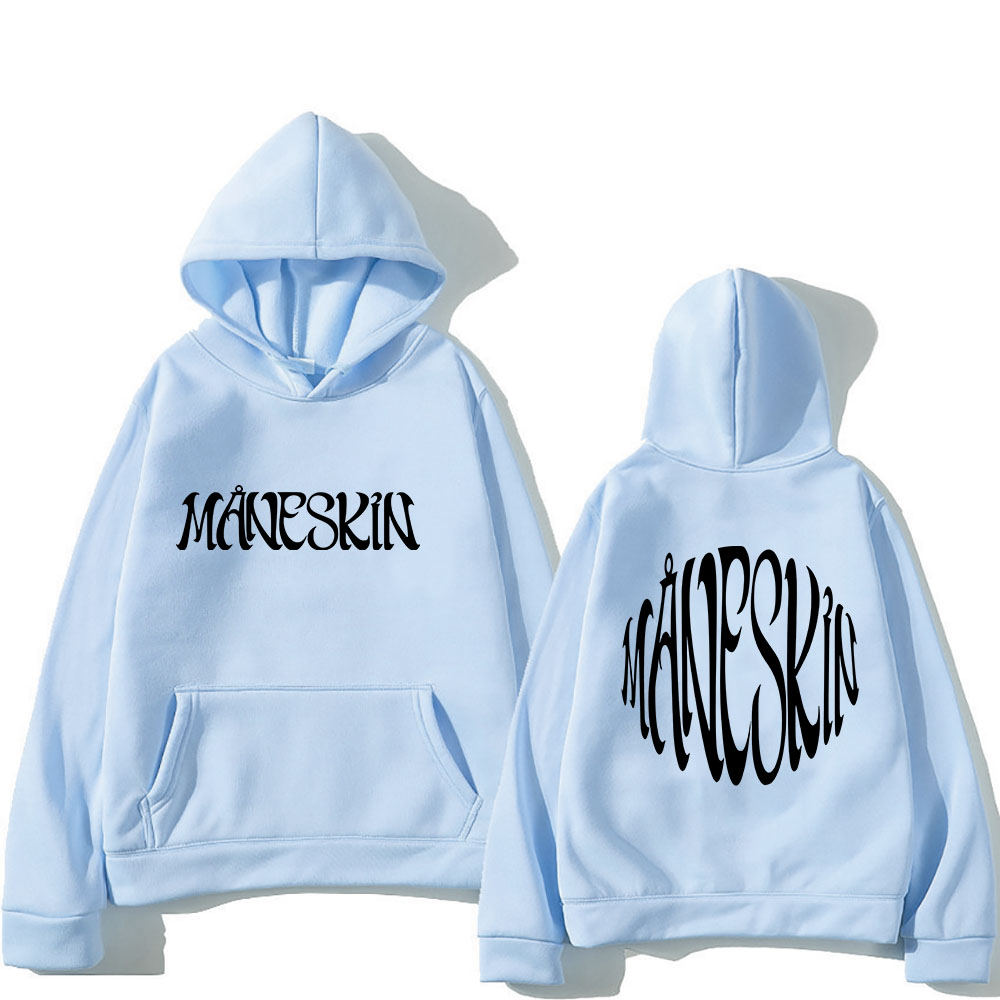 Grunge Bank Maneskin Hoodies M - Winter Clothing Aesthetic 评论和价格