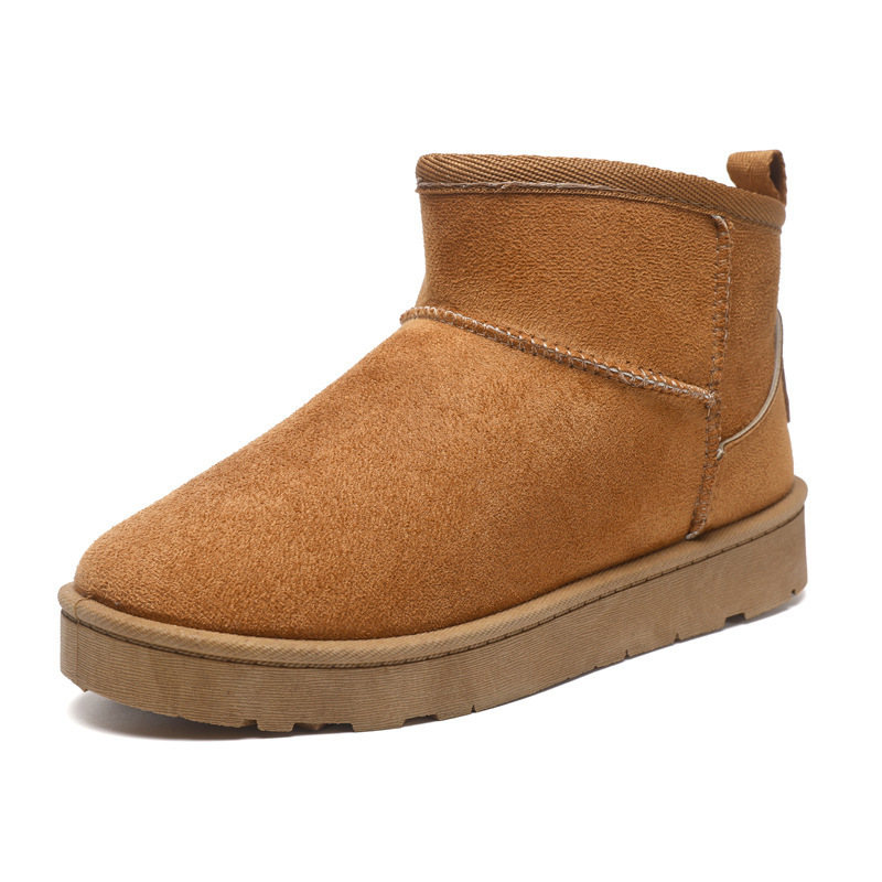 Women Ankle Snow Boots Slip On - Snow Boot Fur Lined 评论和价格