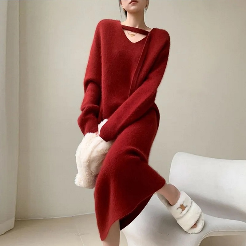 sweater dress for women 2025 n - Winter Clothing Dress Up 评论和价格