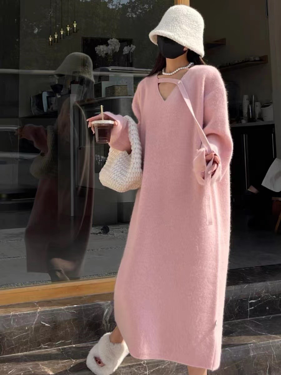 sweater dress for women 2025 n - Winter Clothing Dress Up 评论和价格
