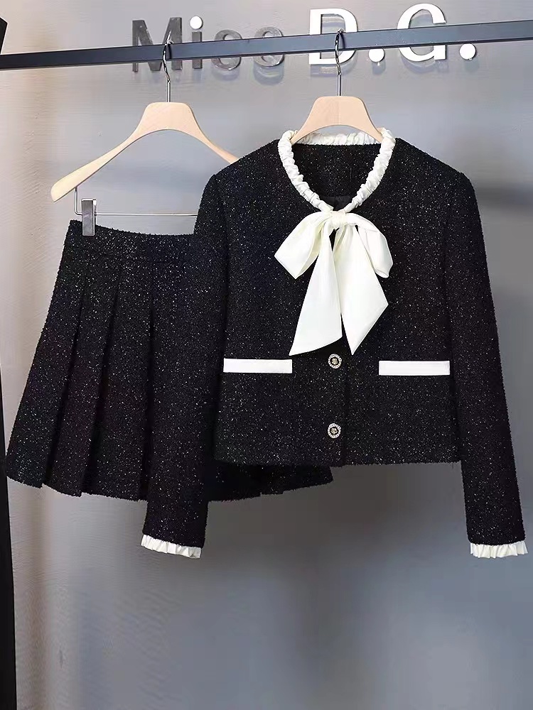 Women Elegant Chic Y2K Suit Ja - Winter Clothing Matching 评论和价格