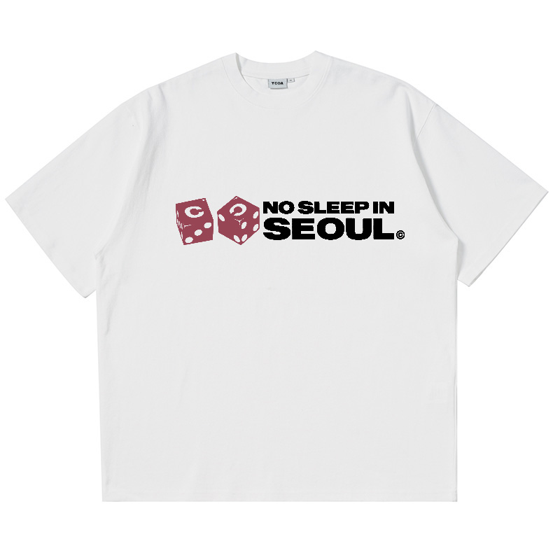 Men T-Shirt Cotton Oversized L - Winter Clothing Aesthetic 评论和价格