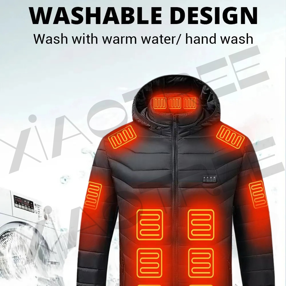 28 Areas Men Women's Heating J - Winter Clothing Matching 评论和价格