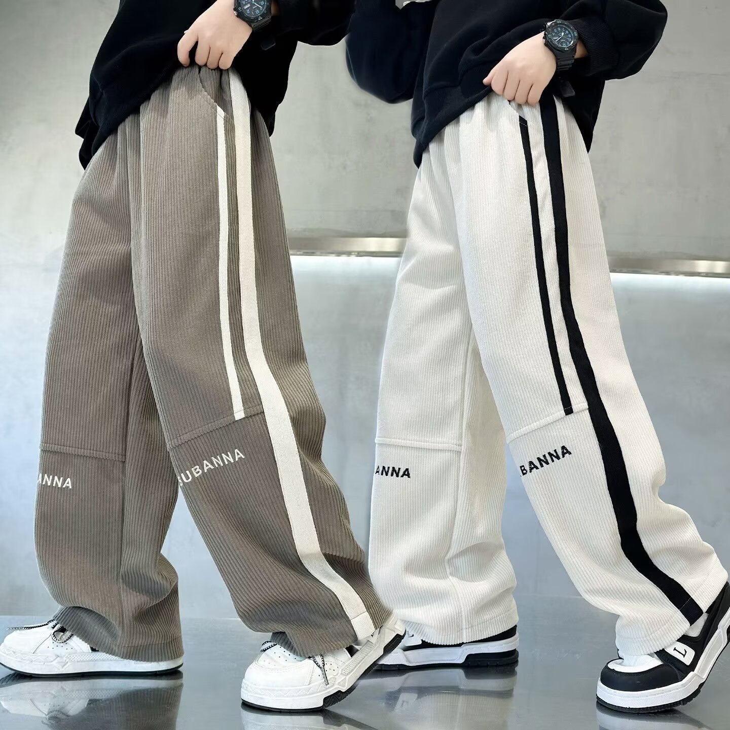 Autumn Boys Causal Pants Kids  - Warm Winter Clothing 评论和价格