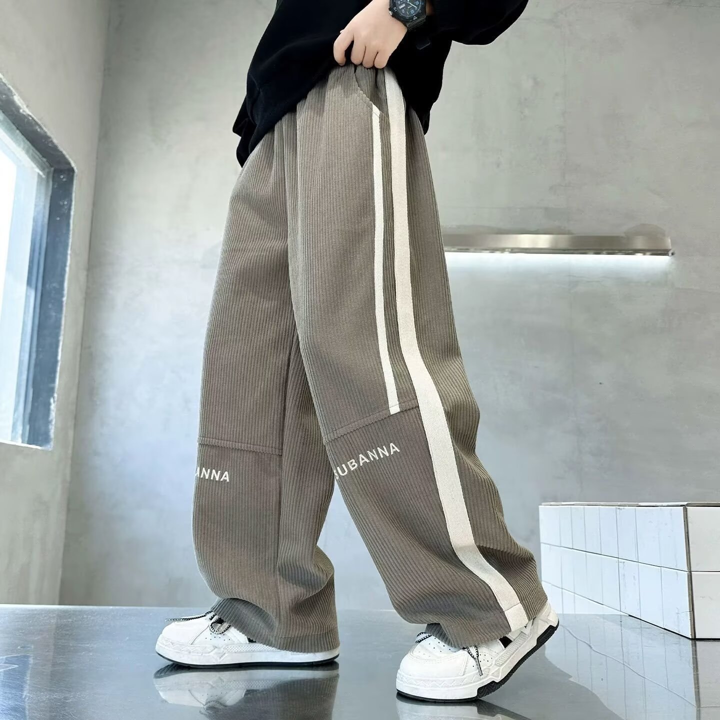 Autumn Boys Causal Pants Kids  - Warm Winter Clothing 评论和价格