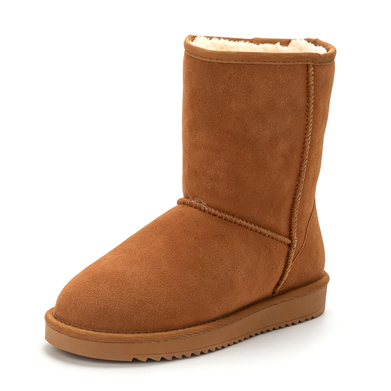 Women Classic Mid Calf Snow Bo - Snow Boot Fur Lined 评论和价格