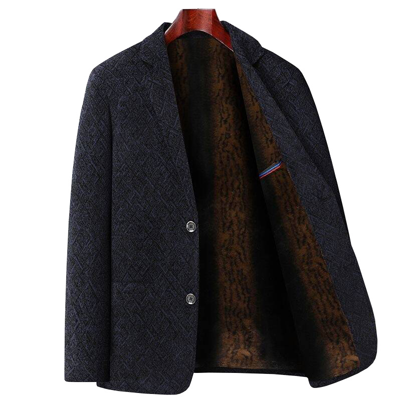 New Autumn Winter Men Fleece W - Quality Winter Clothing Jacket 评论和价格