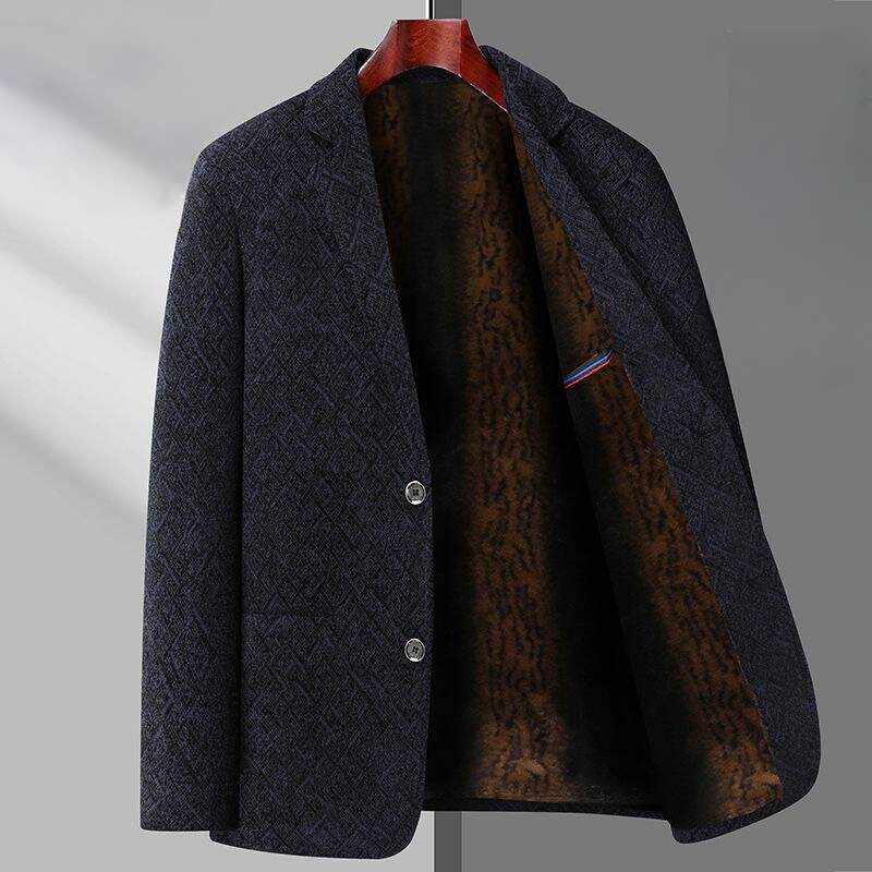 New Autumn Winter Men Fleece W - Quality Winter Clothing Jacket 评论和价格